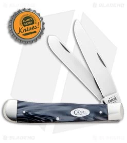 Case Cutlery Trapper Knife Black Pearl Kirinite (10254 SS) 23670 -Knife Shop Case Trapper Knife Black Pearl Kirinite SS BHQ 138427 jr bottlecap