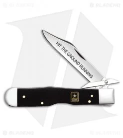 Case US Army Cheetah Pocket Knife 4.375" Black Synthetic (2111 Â½L SS) 15022