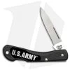 Case US Army Mini Blackhorn Lockback Knife 3.125" Black Zytel (LT059L SS) 15010 -Knife Shop Case US Army mini blackhorn black zytel BHQ 69404 er