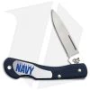 Case US Navy Mini Blackhorn Lockback Knife 3.125" Blue Zytel (LT1059L SS) 17711