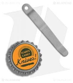 Chris Reeve Knives Pocket Clip & Screw L. Ink. S. Ink. S25 CRK-5004 -Knife Shop Chris Reeve Knives Pocket Clip screw BHQ 75072 er bottlecap