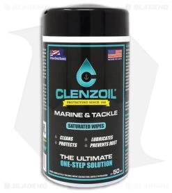 Clenzoil Marine/Tackle Saturated Wipes