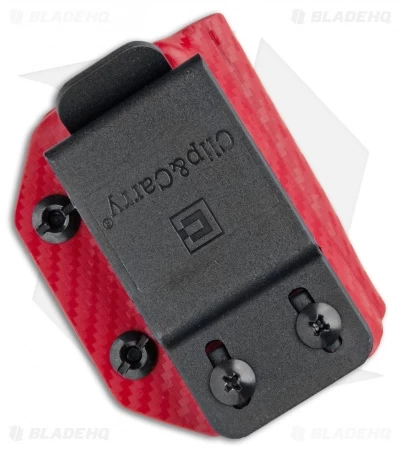 Clip & Carry Leatherman Wave / Wave+ Sheath - Red Carbon Fiber Print Kydex 4 Clip & Carry Leatherman Wave / Wave+ Sheath - Red Carbon Fiber Print Kydex - Image 2