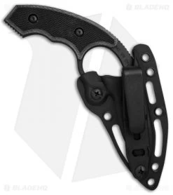Colonel Blades LowVZ Fixed Blade Kit W/ Trainer (2.5" Black) -Knife Shop Colonel Blades LowVZ Dagger Kit Trainer Black BHQ 75361 jr