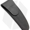 Deejo 37g Leather Belt Sheath Black Mocca W/ Magnetic Closure 1 Deejo 37g Leather Belt Sheath Black Mocca W/ Magnetic Closure -Knife Shop Deejo Leather Belt Sheath 37g Mocca BHQ 111370 jr