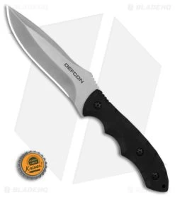 Defcon Hydra Fixed Blade Black G-10 (6" Stonewash D2) 9 Defcon Hydra Fixed Blade Black G-10 (6" Stonewash D2) -Knife Shop Defcon Hydra FB D2 BHQ 70692 td size