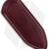 Delta Sheath Delta Shield Mini Fixed Blade Sheath - Burgundy -Knife Shop Delta Sheath Shield Mini Burgundy Sheath BHQ 114728 jr