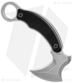 DoubleStar Halcon Non-Traditional Karambit Fixed Blade Black G-10 (2.5" SW) 7 DoubleStar Halcon Non-Traditional Karambit Fixed Blade Black G-10 (2.5" SW) -Knife Shop DoubleStar Halcon Non Traditional Karambit Black G 10 DSK107 BHQ 88506 jr spine