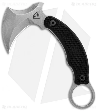 DoubleStar Halcon Non-Traditional Karambit Fixed Blade Black G-10 (2.5" SW) 3 DoubleStar Halcon Non-Traditional Karambit Fixed Blade Black G-10 (2.5" SW)