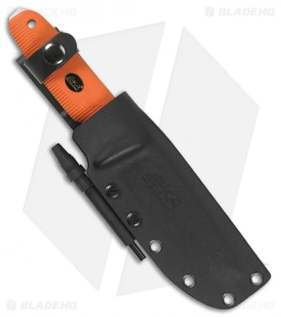 EKA Nordic T12 Fixed Blade Knife Orange (4.7" Black) 734402 4 EKA Nordic T12 Fixed Blade Knife Orange (4.7" Black) 734402 - Image 2
