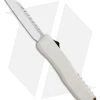 EOS Harpoon OTF Auto Dagger Knife White Stormtrooper Al/Ti (3.75" White/Satin) -Knife Shop EOS Harpoon OTF Auto Black White Stormtrooper White BHQ 169132 jr