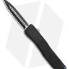 EOS Harpoon OTF Automatic Knife Dagger Black Hex Alum/Blue (3.75" Two-Tone) -Knife Shop EOS Harpoon OTF Auto Dagger Black Hex Aluminum Blue TT BHQ 176934 jr