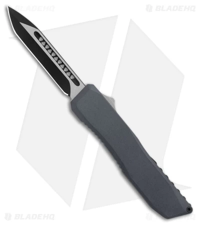 EOS Harpoon OTF Automatic Knife Tanto Gunmetal Alum/Black (3.75" Two-Tone) 3 EOS Harpoon OTF Automatic Knife Tanto Gunmetal Alum/Black (3.75" Two-Tone)