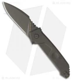 Extrema Ratio MF1 Black Liner Lock Knife Black Aluminum (3.5" Black)