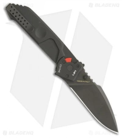 Extrema Ratio MF1 Black Liner Lock Knife Black Aluminum (3.5" Black) 4 Extrema Ratio MF1 Black Liner Lock Knife Black Aluminum (3.5" Black) - Image 2