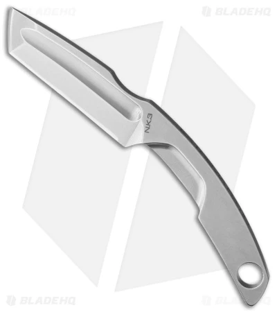 Extrema Ratio N.K.3 Fixed Blade Tanto Neck Knife (2.75" Stonewash) 3 Extrema Ratio N.K.3 Fixed Blade Tanto Neck Knife (2.75" Stonewash)