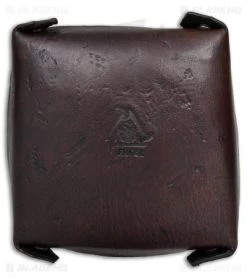 Fire Hall Knife & Leather Antiqued Leather Valet Tray Small 8 Fire Hall Knife & Leather Antiqued Leather Valet Tray Small -Knife Shop Fire Hall Knife Leather antiqued leather valet tray small BHQ 79308 er back