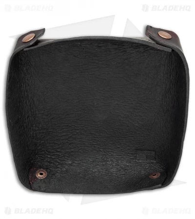 Fire Hall Knife & Leather Antiqued Leather Valet Tray Small 4 Fire Hall Knife & Leather Antiqued Leather Valet Tray Small - Image 2