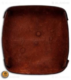 Fire Hall Knife & Leather Valet Tray W/ Antique Dye -Knife Shop Fire Hall Knife and Leather Valet Tray Antique Dye BHQ 49122 jr bottlecap