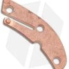 Flytanium Copper Backspacer For Spyderco Delica - Stonewash -Knife Shop Flytanium Copper Backspacer Spyderco Delica SW BHQ 112230 jr