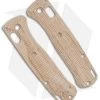 Flytanium Crossfade Scales For Benchmade Mini Bugout - Natural Canvas Micarta 2 Flytanium Crossfade Scales For Benchmade Mini Bugout - Natural Canvas Micarta -Knife Shop Flytanium Crossfade Natural Micarta Scales for Benchmade Mini Bugout BHQ 135721 jr