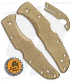 Flytanium Custom Brass Scale Kit For Spyderco Endura - Stonewash 7 Flytanium Custom Brass Scale Kit For Spyderco Endura - Stonewash -Knife Shop Flytanium Custom Brass Scale Kit Spyderco Endura BHQ 115480 jr bottlecap
