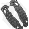 Flytanium Custom Raindrop Carbon Fiber Scales For Spyderco Manix 2 - Black -Knife Shop Flytanium Custom Raindrop CF Scales for Spyderco Manix 2 BHQ 121547 jr