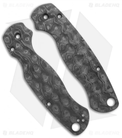 Flytanium Classic Raindrop Carbon Fiber Scales For Spyderco Paramilitary 2 Knife 3 Flytanium Classic Raindrop Carbon Fiber Scales For Spyderco Paramilitary 2 Knife