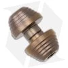 Flytanium Custom Titanium Thumb Stud For Demko AD20.5 Knife (Bronze) -Knife Shop Flytanium Custom Ti Thumbstud Demko AD 20.5 Bronze BHQ 176629 jr