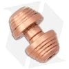 Flytanium Custom Copper Thumb Stud For Demko AD20.5 Knife (Stonewash) -Knife Shop Flytanium Custom Ti Thumbstud Demko AD 20.5 Copper BHQ 176631 jr