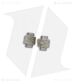 Flytanium Green Canvas Micarta Barrel Spacer Set For Benchmade Bugout Knife