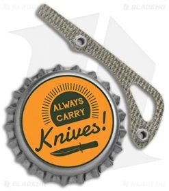 Flytanium Green Canvas Micarta Bugout Backspacer For Benchmade Bugout -Knife Shop Flytanium Green Canvas Micarta Bugout Backspacer Benchmade Bugout BHQ 137149 jr bottlecap