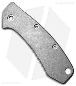 Flytanium Kershaw Cryo Handle Scale Stonewash Titanium