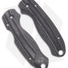 Flytanium Lotus Black Linen Micarta Scales For Spyderco Para 3 Knife -Knife Shop Flytanium Lotus Black Linen Micarta Scales Spyderco Para 3 BHQ 178022 jr