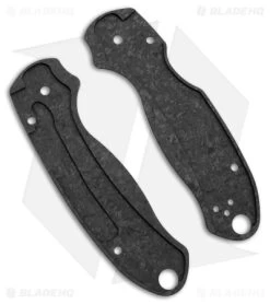 Flytanium Lotus Shred Carbon Fiber Scales For Spyderco Paramilitary 3 Knife 6 Flytanium Lotus Shred Carbon Fiber Scales For Spyderco Paramilitary 3 Knife -Knife Shop Flytanium Lotus Shtred CF Scales for Spyderco Para 3 Knife BHQ 178019 jr back