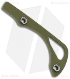 Flytanium OD Green G-10 Mini Bugout Backspacer For Benchmade Mini Bugout Knife