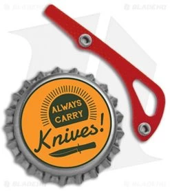 Flytanium Fire Red G-10 Bugout Backspacer For Benchmade Bugout -Knife Shop Flytanium Red G 10 Bugout Backspacer Benchmade Bugout BHQ 137154 jr bottlecap