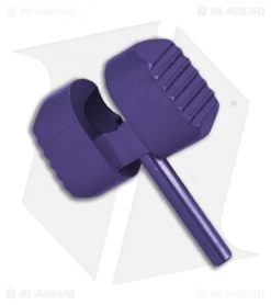 Flytanium Titanium Ball Cage Lock For Manix 2 (Gray, Blue, Purple, Gold) -Knife Shop Flytanium Ti Ball Cage Lock Manix 2 and XL BHQ 103998 jr purple side