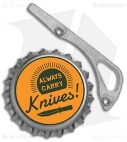 Flytanium Titanium Bugout Backspacer For Benchmade Bugout -Knife Shop Flytanium Ti Bugout Backspacer BHQ 116617 jr bottlecap