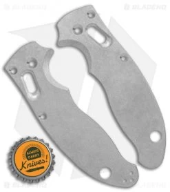 Flytanium Custom Titanium Scales For Spyderco Manix 2 - Stonewash -Knife Shop Flytanium Ti Scales for Spyderco Manix 2 Antique SW BHQ 93929 jr bottlecap 2