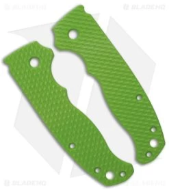 Flytanium Custom Wavelength Green G-10 Scales For Demko AD 20.5 Knife