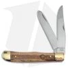 Frost Cutlery E.C. Simmons Trapper Traditional Pocket Knife 4" Zebra Wood 2 Frost Cutlery E.C. Simmons Trapper Traditional Pocket Knife 4" Zebra Wood -Knife Shop Frost Cutlery E.C. Simmons Trapper Zebra Wood BP 22512 jr