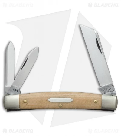 GEC #13 Tidioute Cutlery Congress Whittler Pocket Knife 3.6" Muslin Micarta 3 GEC #13 Tidioute Cutlery Congress Whittler Pocket Knife 3.6" Muslin Micarta