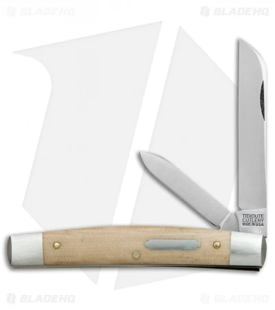 GEC #13 Tidioute Cutlery Speaker Jack Pocket Knife 3.6" Muslin Micarta 133217 3 GEC #13 Tidioute Cutlery Speaker Jack Pocket Knife 3.6" Muslin Micarta 133217