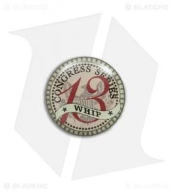 GEC #13 Tidioute Cutlery Whip Pocket Knife 3.6" Muslin Micarta 130117 -Knife Shop GEC 13 Tidioute Cutlery Whip Muslin Micarta BHQ 79317 er pin