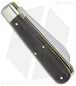 GEC Tidoute Angus Jack Pocket Knife Well Done Macassar Ebony 863221 -Knife Shop GEC 14 Tidoute Angus Jack Well Done Macassar Ebony 863221 BHQ 136280 jr side