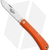 GEC #21 Farm & Field Bull Buster Slip Joint Orange Delrin (4.625"Satin) 215119 -Knife Shop GEC 21 Farm and Field Bull Buster SJ Orange Delrin Satin 215119 BHQ 93435 jr