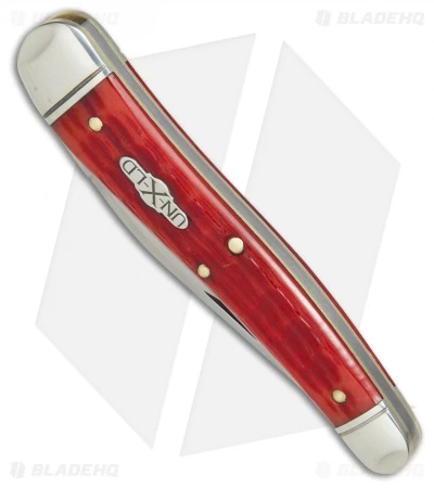 GEC #38 Northfield 38 Special Pocket Knife 3.8" Red Jigged Bone 381117 5 GEC #38 Northfield 38 Special Pocket Knife 3.8" Red Jigged Bone 381117 - Image 3