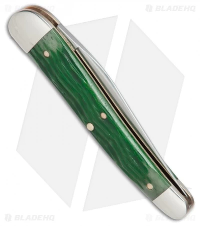 GEC #38 Tidioute Cutlery 38 Special Pocket Knife 3.8" Tractor Green Bone 381117 4 GEC #38 Tidioute Cutlery 38 Special Pocket Knife 3.8" Tractor Green Bone 381117 - Image 2