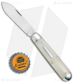 GEC #78 Tidioute Cutlery American Jack 3.75" Pocket Knife White Bone 782117 -Knife Shop GEC 78 Tidioute Cutlery American Jack White Bone GEC782117WB BHQ 79310 jr bottlecap